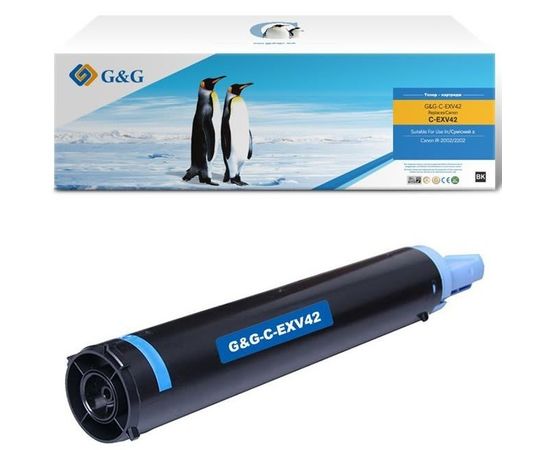 Купить Туба с тонером G&G для Canon iR-2202/2202N аналог C-EXV42 Black (G&G-EXV42) по лучшей цене