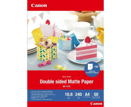 Купить Бумага Canon A4 Double Sided Matte PaperMP-101 50sh (4076C005) по лучшей цене