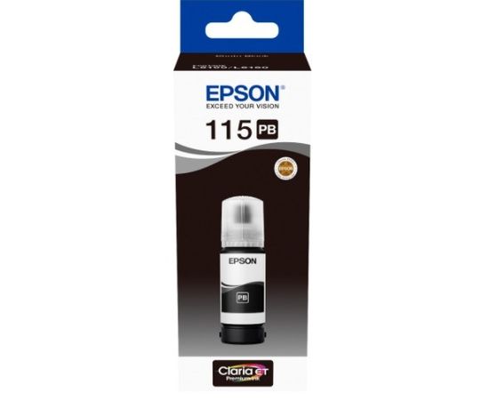 Купить Контейнер с чернилами Epson 115 EcoTank PhotoBlack (C13T07D14A) по лучшей цене