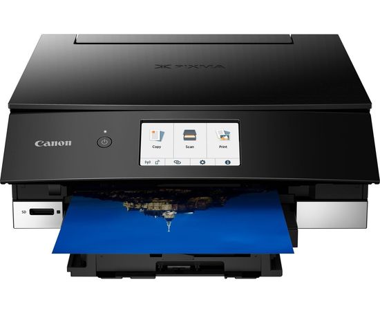 Купить Многофункциональное устройство Canon PIXMA TS8340 BLACK (3775C007) по лучшей цене