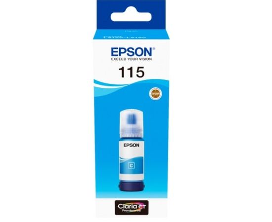 Купить Контейнер с чернилами Epson 115 EcoTank Cyan (C13T07D24A) по лучшей цене