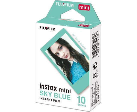 Купить Бумага Fujifilm INSTAX MINI BLUE FRAME (54х86мм 10шт) (16537055) по лучшей цене
