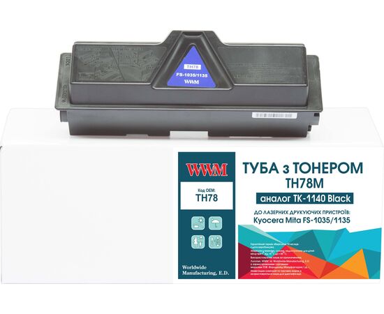 Купить Тонер-картридж WWM Kyocera TK-1140 chip (TH78) по лучшей цене