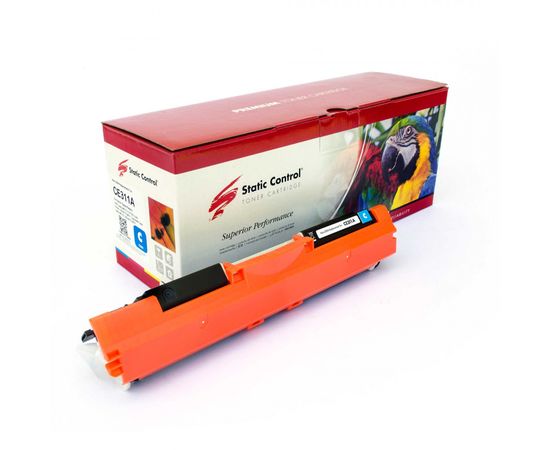 Купить Картридж Static Control HP CE311A (126A)/CF351A (130A), Canon 729 cyan Parrot (002-01-VU311A) по лучшей цене