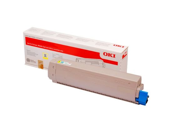 Купить Тонер-картридж OKI C824/834/844-NEU Y (47095705) по лучшей цене