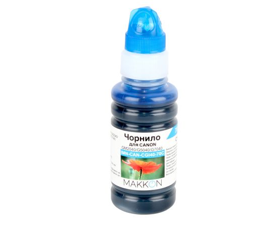Купить Чернила Makkon для Canon PIXMA-GM2040/G5040/G7040 70 мл cyan (IMN-CAN-CGI40-70C) по лучшей цене