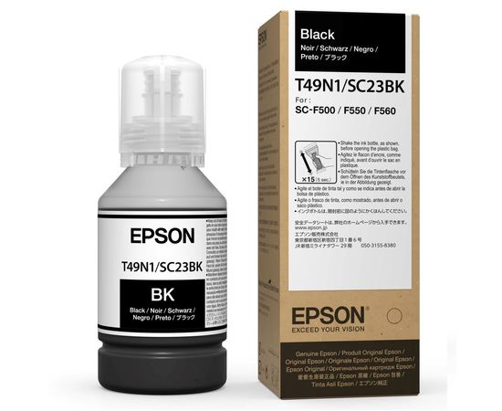 Купить Контейнер с чернилами Epson SC-F500 black (C13T49N100) по лучшей цене