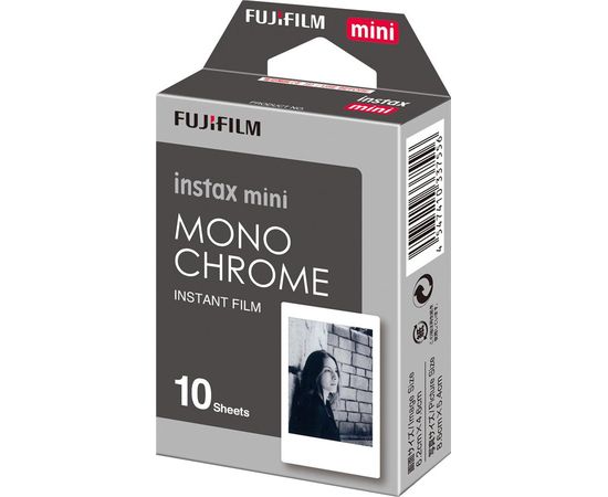 Купить Пленка для печати Fujifilm Monochrome Instax Mini Glossy (70100137913) по лучшей цене