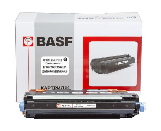 Купить Картридж тонерный BASF для HP CLJ 3800 аналог Q7580A Black (BASF-KT-Q7580A_CRG711) по лучшей цене