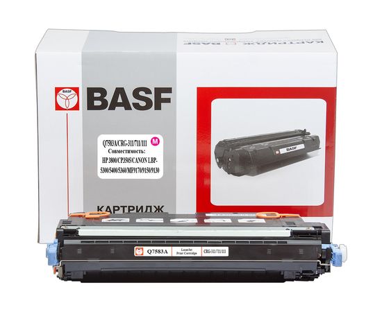 Купить Картридж тонерный BASF для HP CLJ 3800 аналог Q7583A Magenta (BASF-KT-Q7583A_CRG711) по лучшей цене
