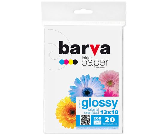Купить Фотобумага глянцевая 200 г/м2, 13x18, 20 л Original Barva (IP-C200-270) по лучшей цене