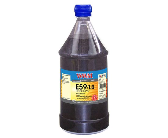Купить Чернила WWM для Epson Stylus Pro 7890/9890 1000г Light Black Водорастворимые (E59/LB-4) светостойкие по лучшей цене