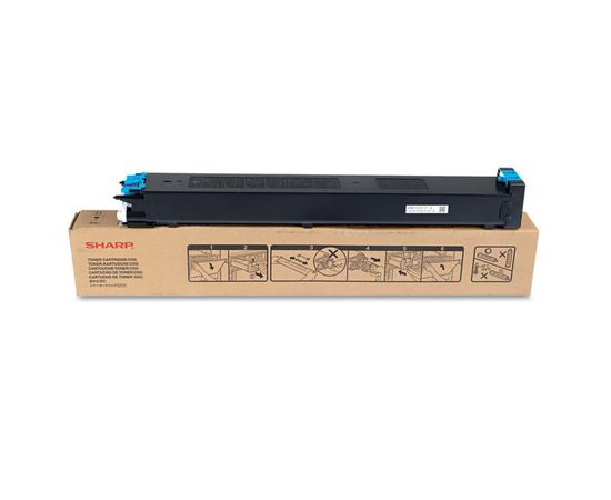 Купить Картридж тонерный Sharp MX-23GTCA для MX-2010U/MX-2310U/MX-2614 10000 копий Cyan (MX23GTCA) по лучшей цене