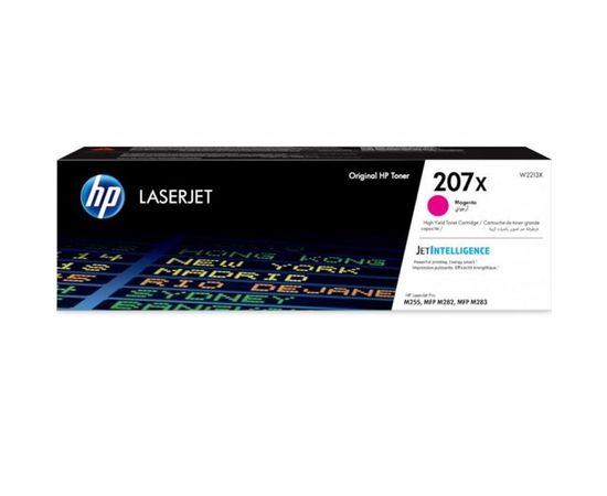 Купить Картридж тонерный HP 207X для CLJ M282/M283, M255dw/M255nw 2450 копий Magenta (W2213X) по лучшей цене