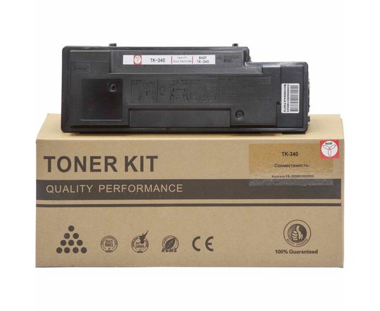 Купить Туба с тонером BASF для Kyocera-Mita FS 2020D аналог TK-340 Black (BASF-KT-TK340) по лучшей цене