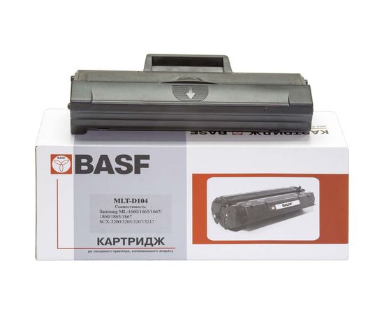 Купить Картридж тонерный BASF для Samsung ML-1660/1665/SCX-3200/3205 аналог MLT-D104S Black (BASF-KT-MLTD104S) по лучшей цене
