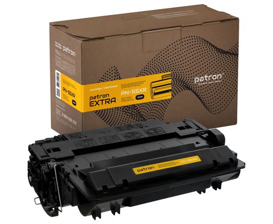 Купить Картридж совместимый HP 55X (CE255X) Extra Patron (PN-55XR) по лучшей цене