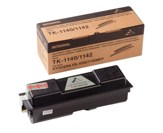 Купить Туба с тонером Integral для Kyocera Mita FS-1035/1135 аналог TK-1140 Black (12100089C) по лучшей цене