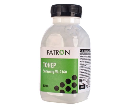 Купить Тонер Samsung ML-2160/SL-M2020 флакон, 40 г Patron (PN-SML2160-040) по лучшей цене