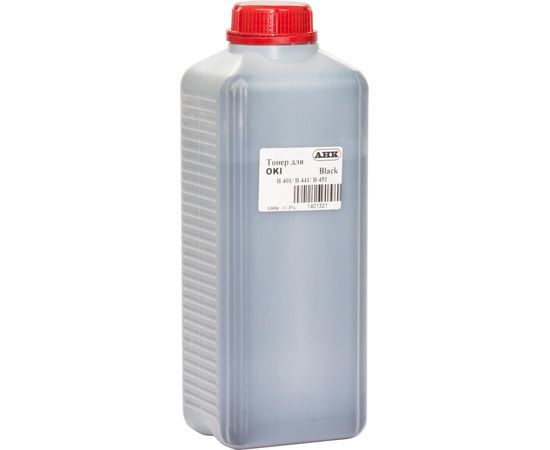 Купить Тонер АНК для OKI B401/B441/B451 бутль 1000г Black (1401321) по лучшей цене