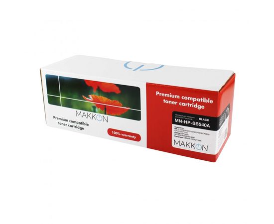 Купить картридж HP CLJ CB540A (125A) (SB540A) Makkon 2.2k black по лучшей цене