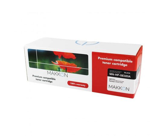 Купить картридж HP CLJP CE320A (128A) (SE320A) Makkon 2k black по лучшей цене
