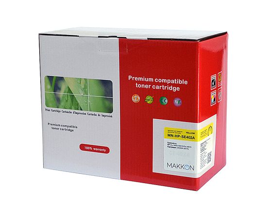 Купить картридж HP CLJ CE402A (507A) (SE402A) Makkon 6k yellow по лучшей цене