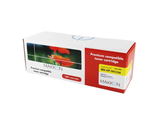 Купить картридж HP CLJP CF212A (131A) (SF212A) Makkon 1.8k yellow по лучшей цене