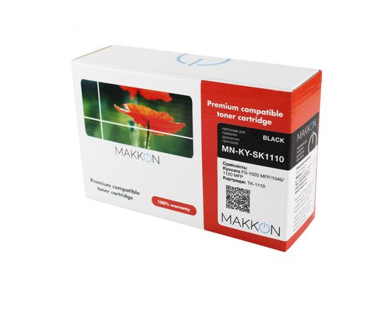 Купить тонер-картридж Kyocera TK-1110 (SK1110) Makkon 2.5k (с чипом) по лучшей цене