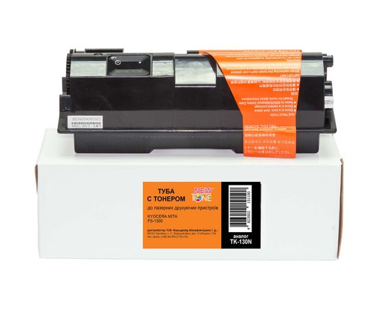 Купить Туба с тонером NewTone для Kyocera Mita FS-1300 аналог TK-130 Black (TK-130N) по лучшей цене