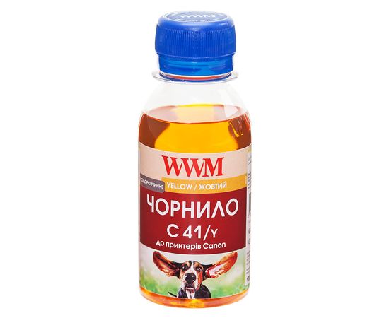 Купить Чернила WWM для Canon CL-41C/CL-51C/CLI-8Y 100г Yellow Водорастворимые (C41/Y-2) по лучшей цене