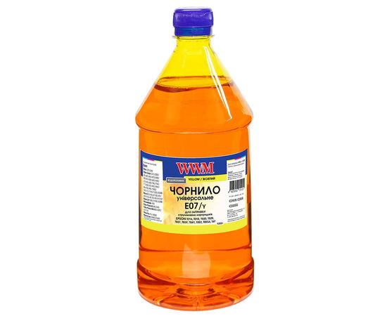Купить Чернила WWM для Epson Stylus C42/C48/C62 1000г Yellow Водорастворимые (E07/Y-4) по лучшей цене