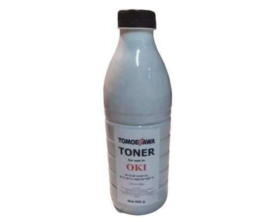 Купить Тонер TOMOEGAWA для OKI B710/B720/B730 бутль 500г Black (TG-O-500) по лучшей цене