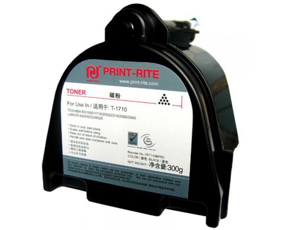 Купить Тонер Toshiba T-1710 туба, 300г Print-Rite по лучшей цене