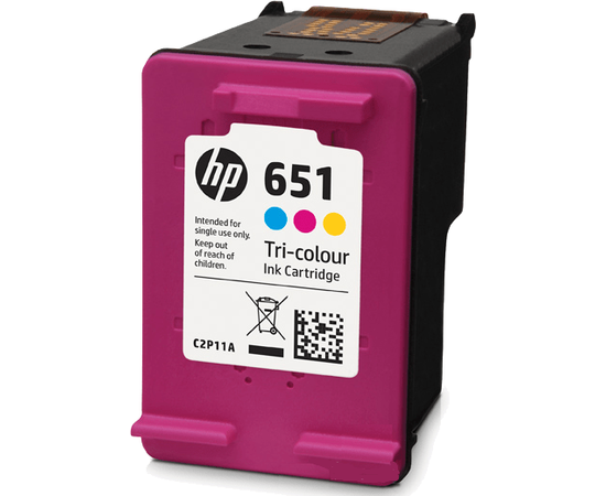 Купить Картридж HP для Deskjet 5575, Officejet 202 HP 651 Color (C2P11AE) по лучшей цене