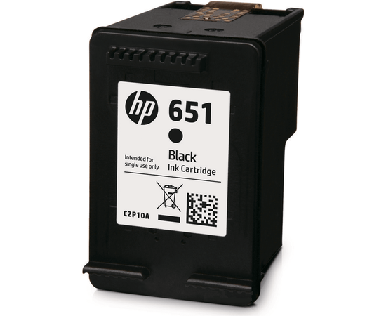 Купить Картридж HP для Deskjet 5575, Officejet 202. HP 651 Black (C2P10AE) по лучшей цене