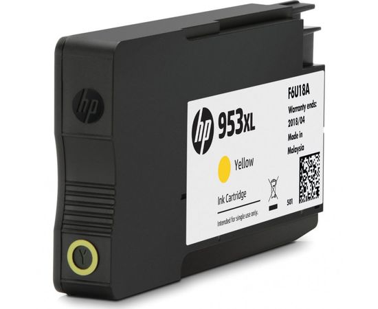 Купить Картридж HP для Officejet Pro 8210/8710/8720, HP 953XL Yellow (F6U18AE) повышенной емкости по лучшей цене