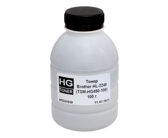 Купить Тонер Brother HL-2240 флакон, 100 г HG toner (TSM-HG450-100) по лучшей цене