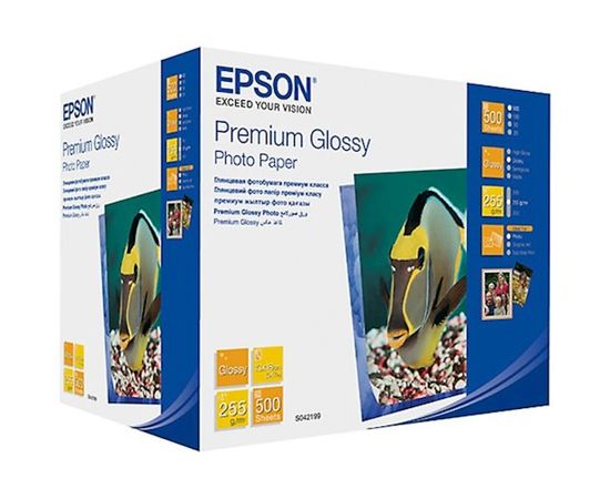 Купить Фотобумага Premium Glossy 13x18 см, 500 л Epson (C13S042199) по лучшей цене