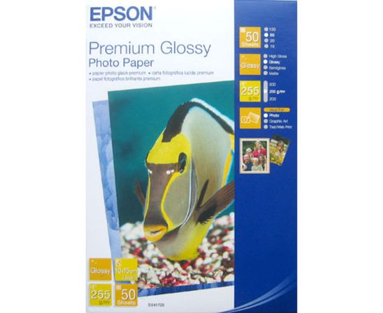 Купить Фотобумага Premium Glossy 10x15, 50 л Epson (C13S041729) по лучшей цене