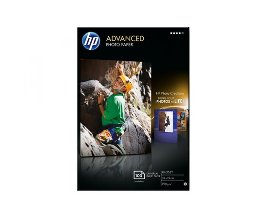 Купить Фотобумага Advanced Glossy 250 г/м2, 10x15 см, 100 л HP (Q8692A) по лучшей цене