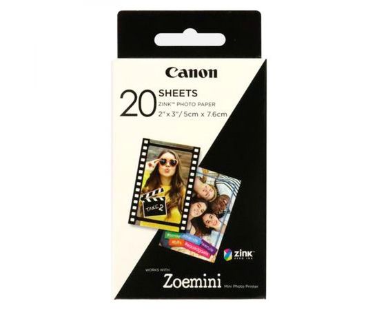 Купить Фотобумага ZP-2030 5x7.5 см, 20 л Canon (3214C002) по лучшей цене