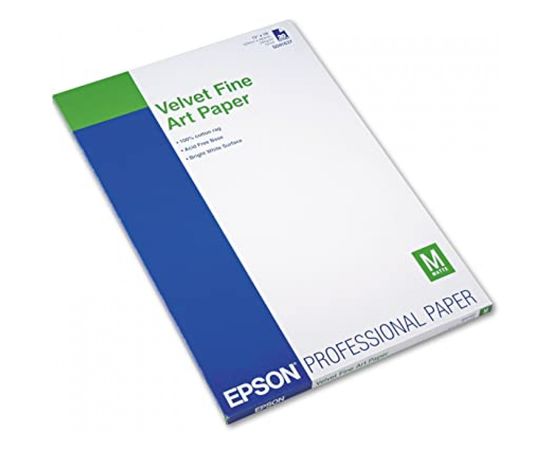 Купить Бумага Velvet FineArt Paper A3+, 20 л Epson (C13S041637) по лучшей цене