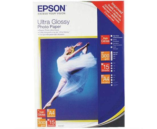 Купить Фотобумага Ultra Glossy 10x15 см, 50 л Epson (C13S041943) по лучшей цене