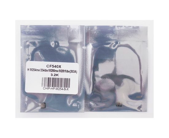 Купить Чип HP LJ M254, CF540X 3,2K, черный Everprint (CHIP-HP-M254-B-X) по лучшей цене