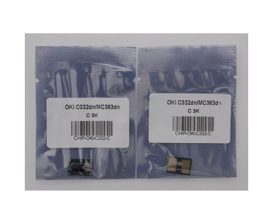 Купить Чип Oki C332 3K, голубой Everprint (CHIP-OKI-C332-C) по лучшей цене