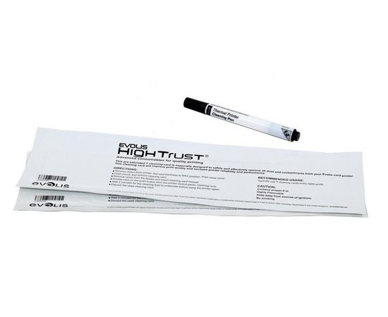 Купить Комплект Badgy для чищення до принтера Badgy100/200 (2 карти + 1 олівець) (ACL008) по лучшей цене