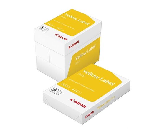 Купить Бумага офисная Canon Yellow Label А4, 80 г/м, 5 пачек по 500 л, Класс С Mondi по лучшей цене