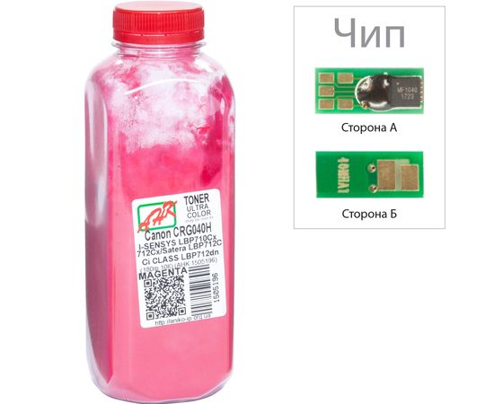 Купить Тонер+чип АНК для Canon LBP-710/712 бутль 180г 10000 копий Magenta (3203658) по лучшей цене