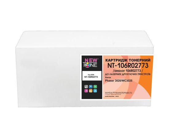 Купить Картридж NewTone Xerox Ph3020/WC3025 Black (NT-106R02773) по лучшей цене